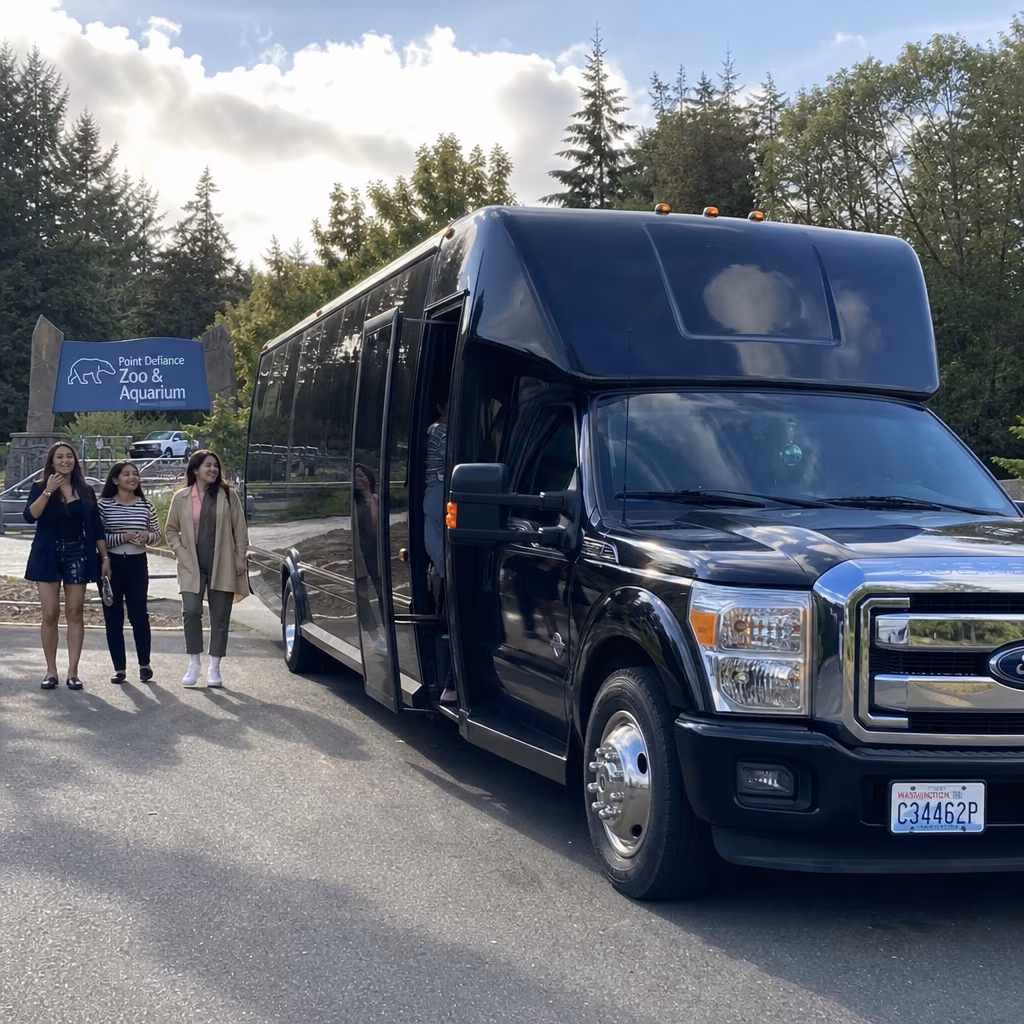 Party Bus to Point Defiance Zoo & Aquarium