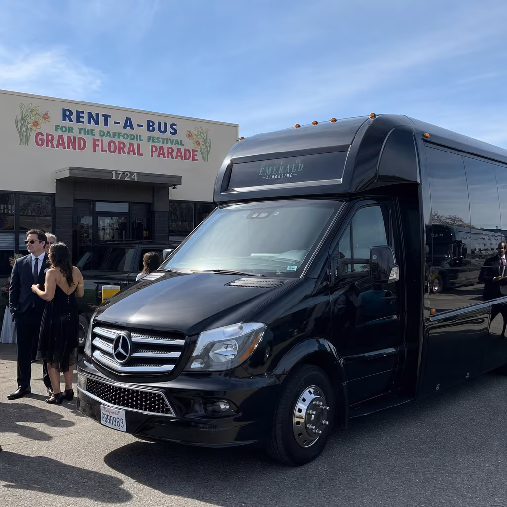 Rent a Bus for the Daffodil Festival Grand Floral Parade