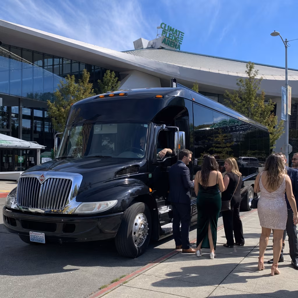 Rent a Bus to Climate Pledge Arena