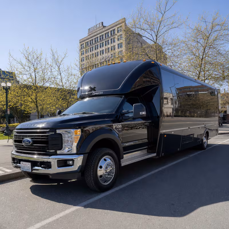 30 Passenger Party Bus Exterior