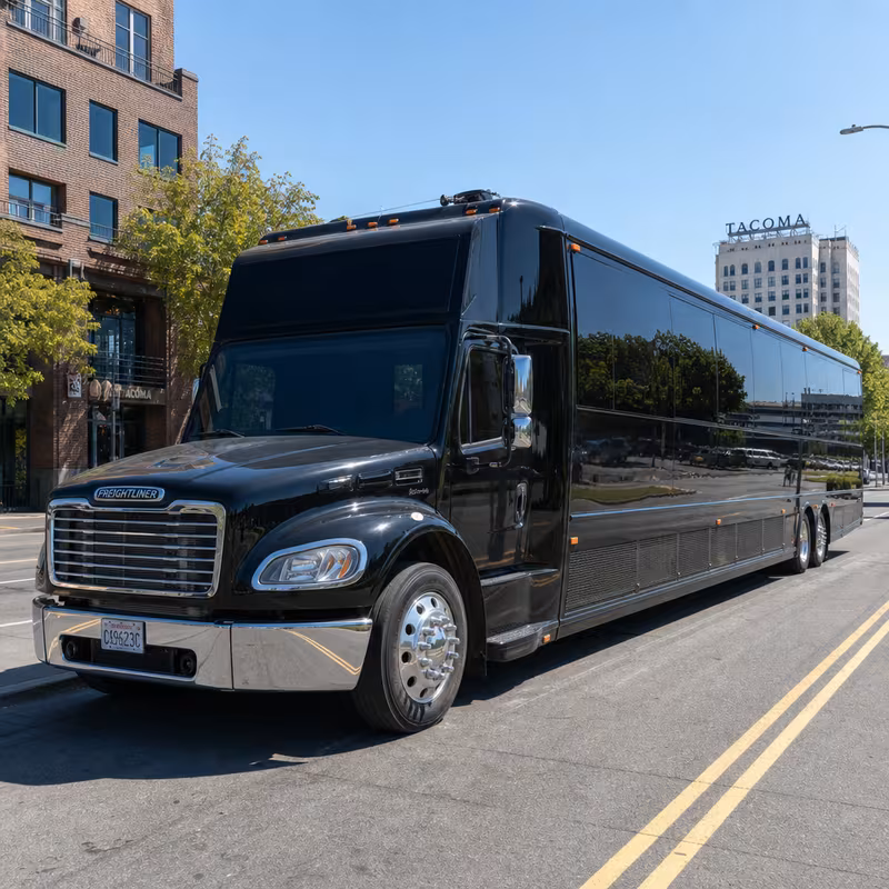 40 Passenger Party Bus Exterior