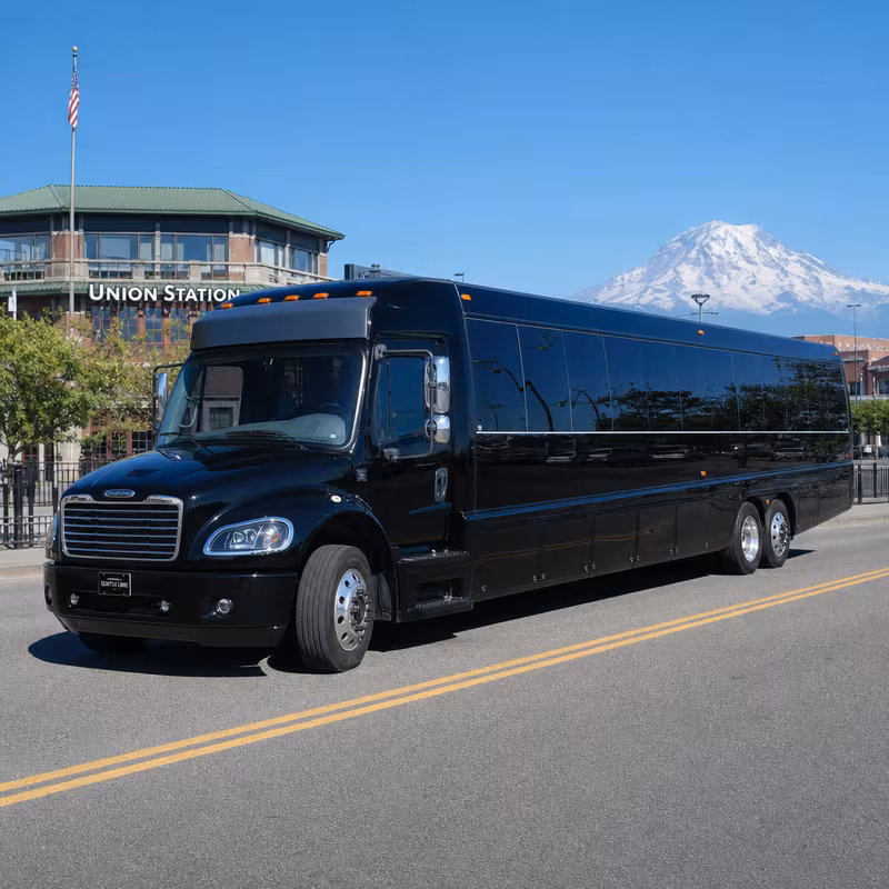 50 Passenger Party Bus Exterior