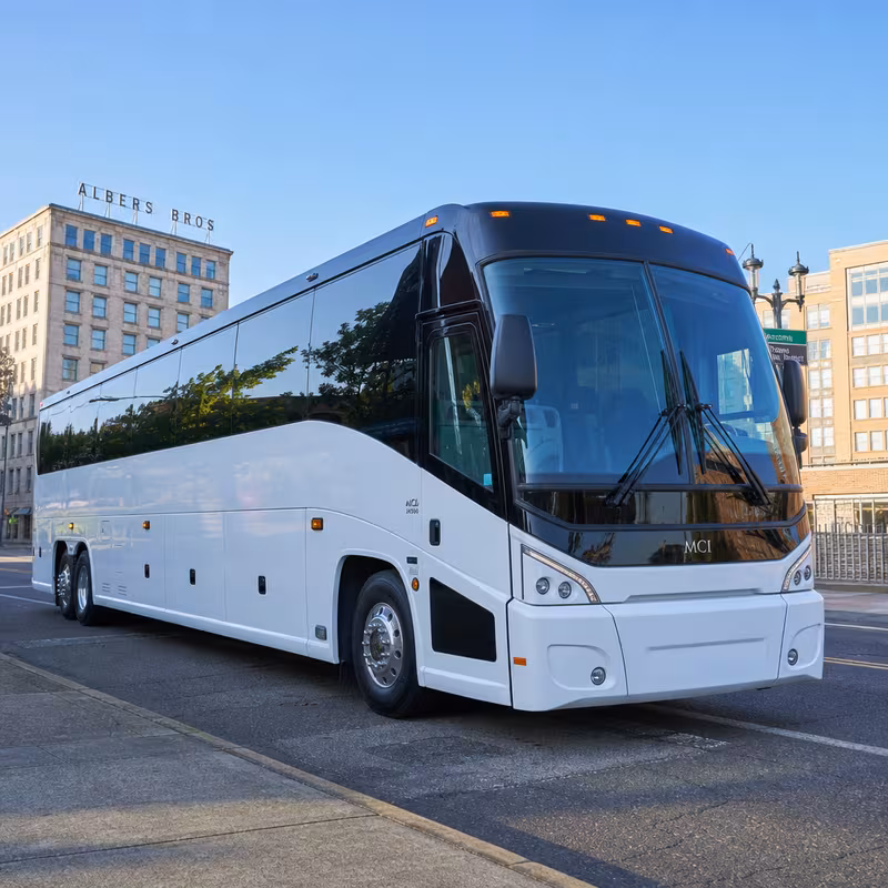 40-56 Passenger Charter Bus Exterior