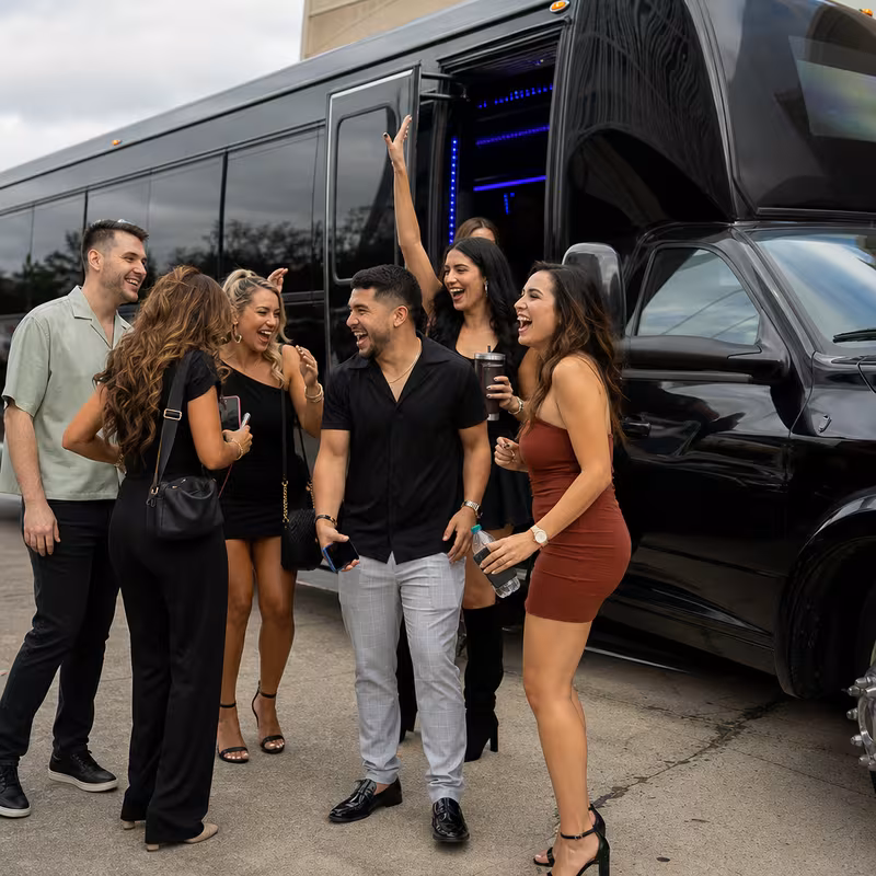 Tacoma Concert Transportation fleet vehicle