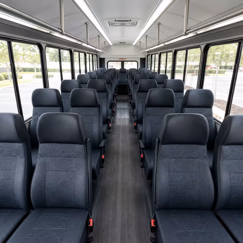 minibus interior
