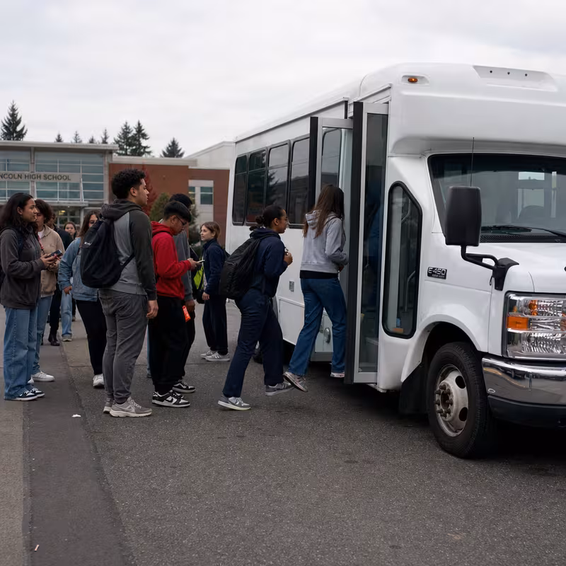 School event transportation