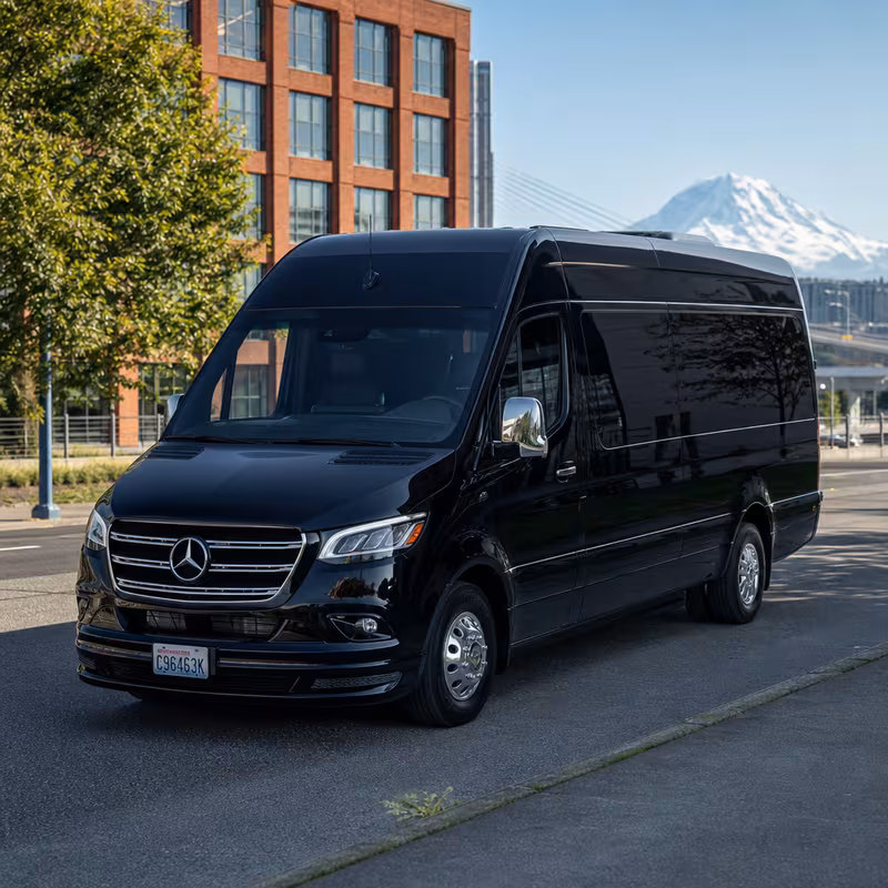 14 Passenger Sprinter Limo Exterior