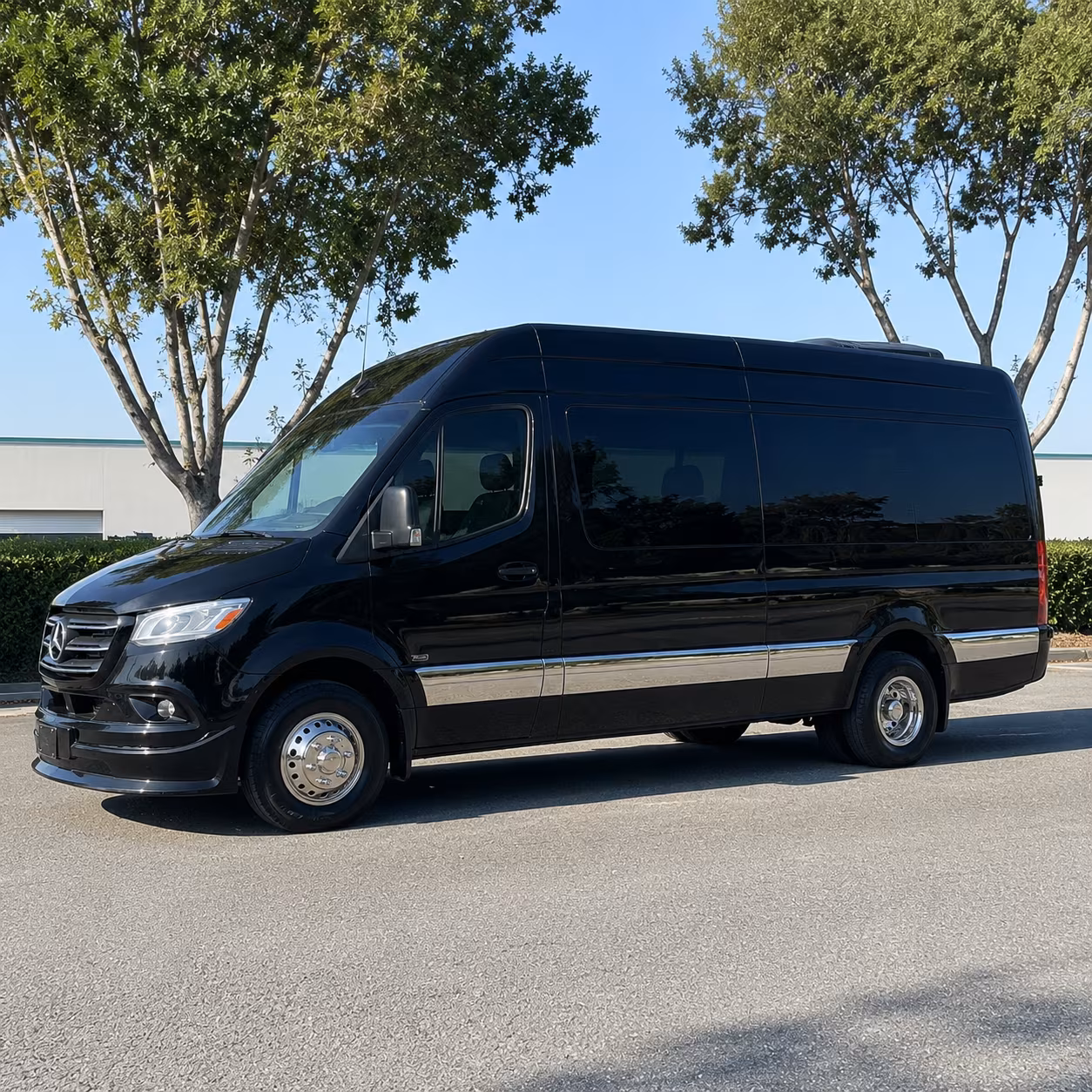 Tacoma Airport Shuttle & Transportation party bus exterior