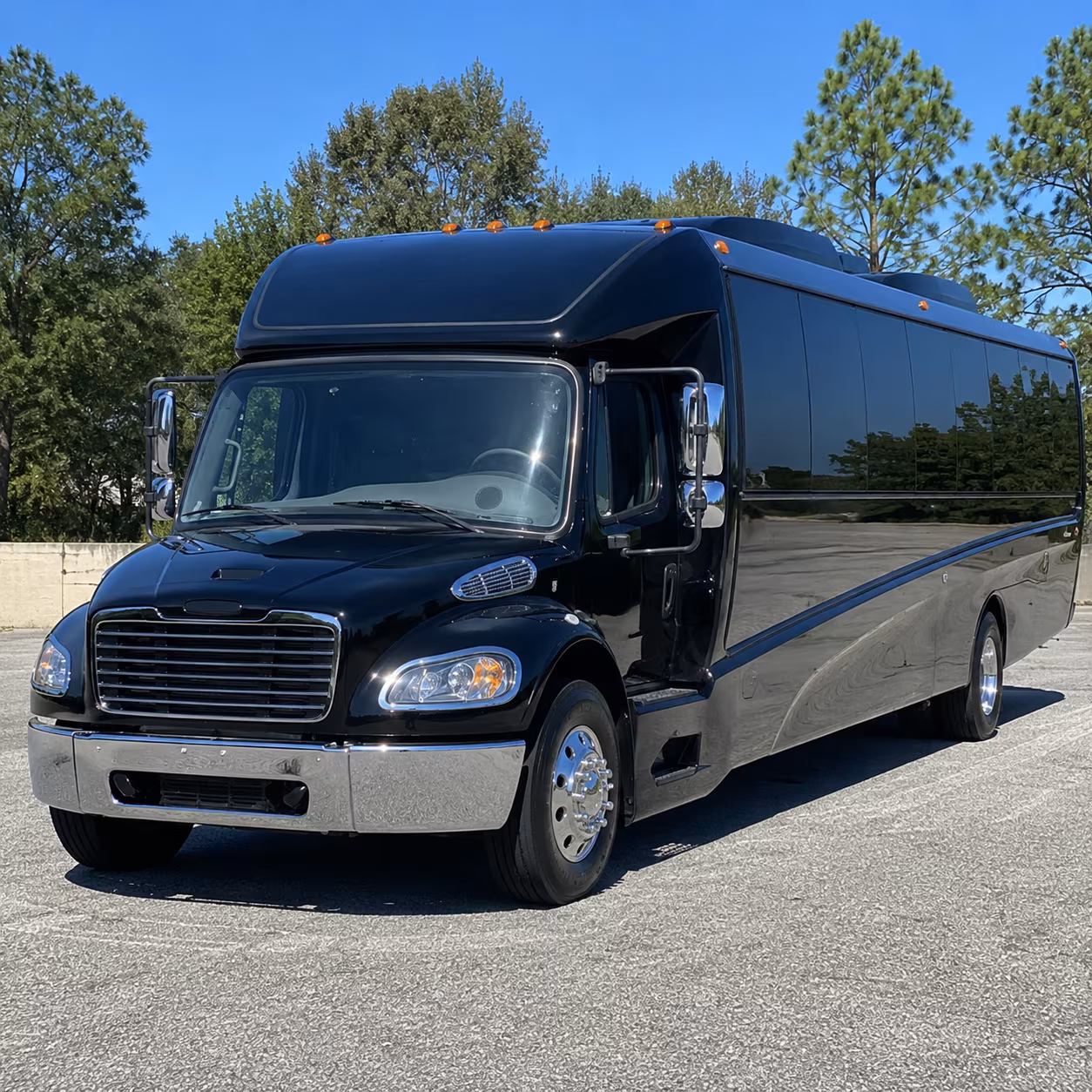 Tacoma Airport Shuttle & Transportation party bus exterior