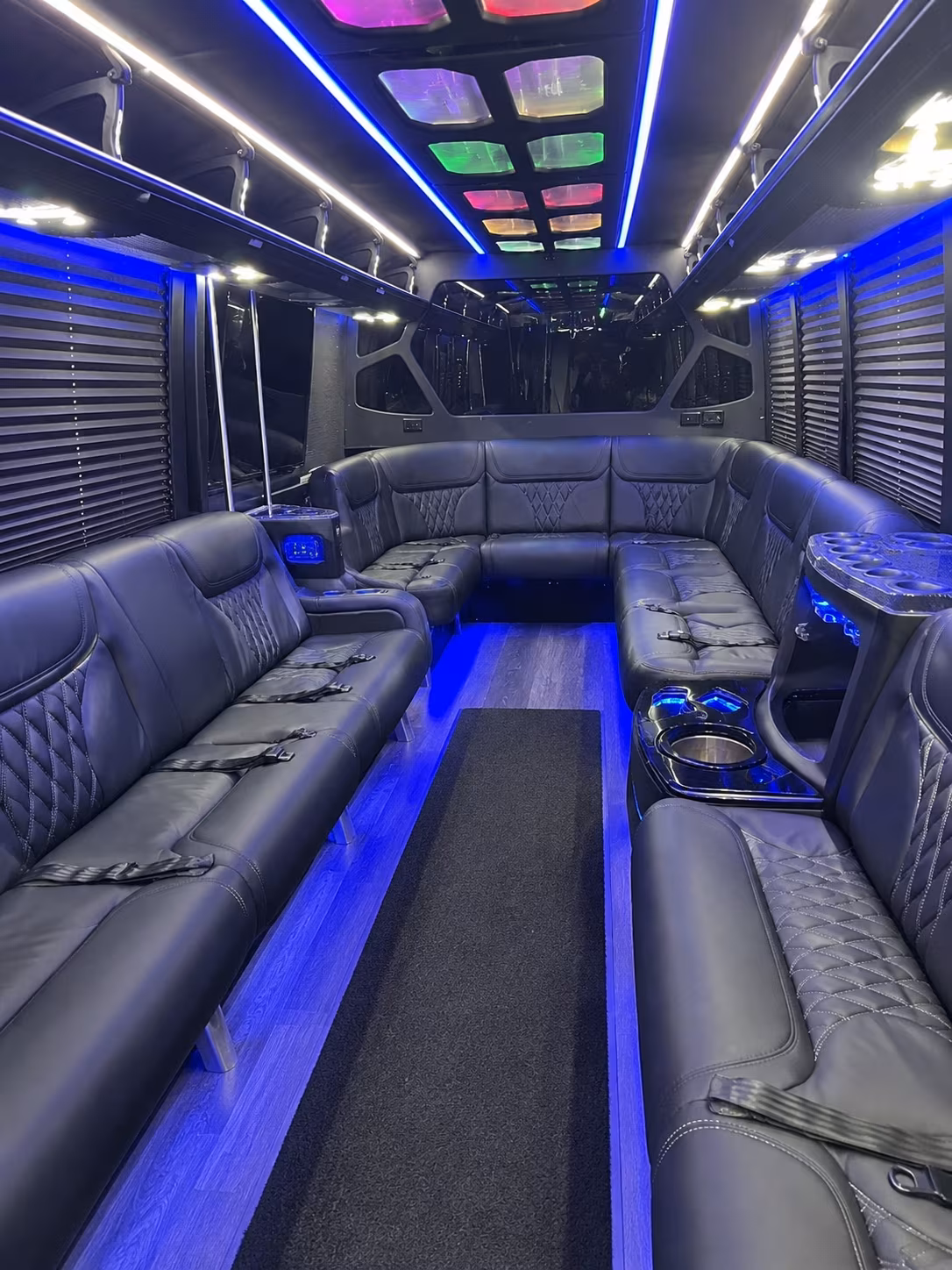 Tacoma Bachelor & Bachelorette Transportation party bus exterior
