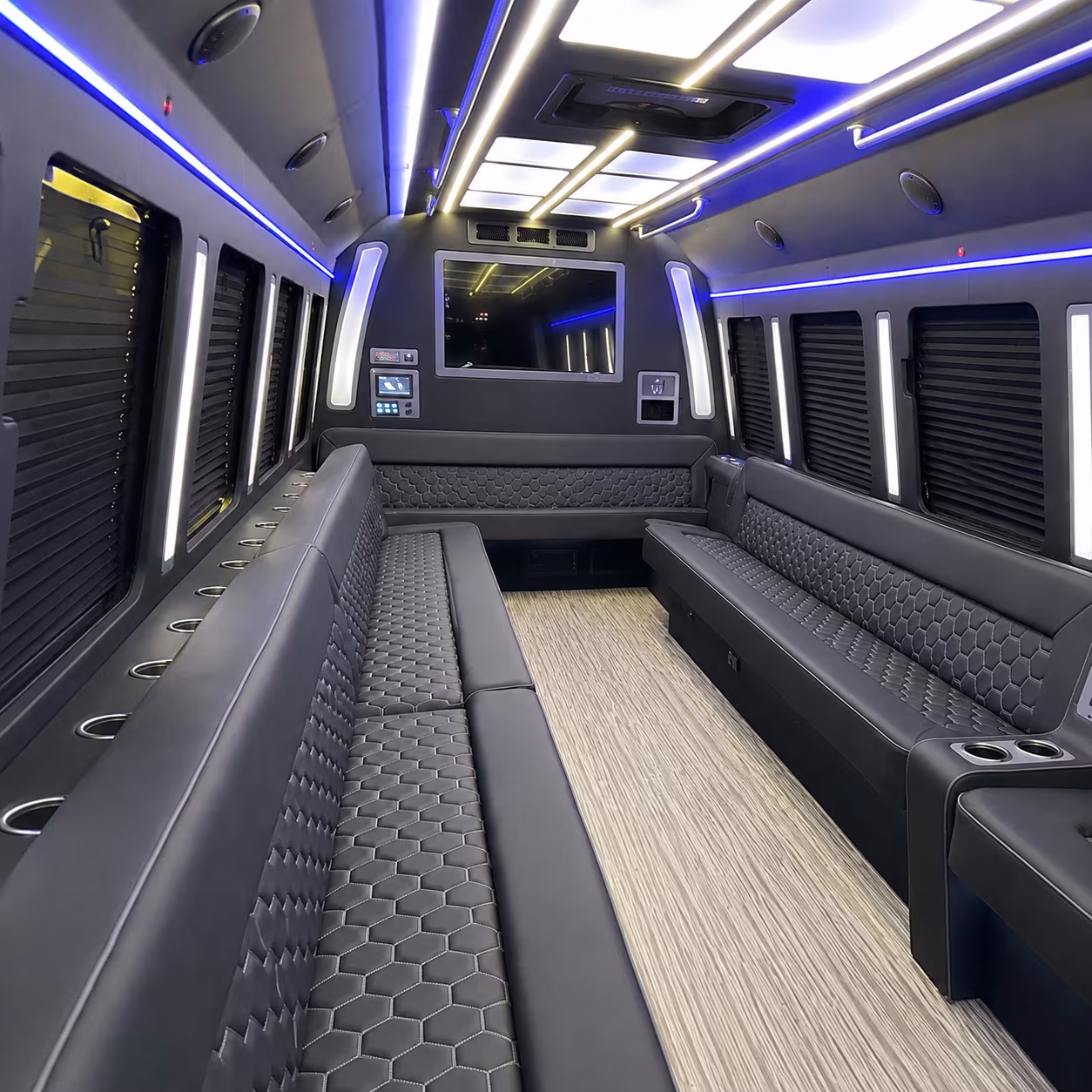 Tacoma Concert & Music Festival Transportation party bus exterior