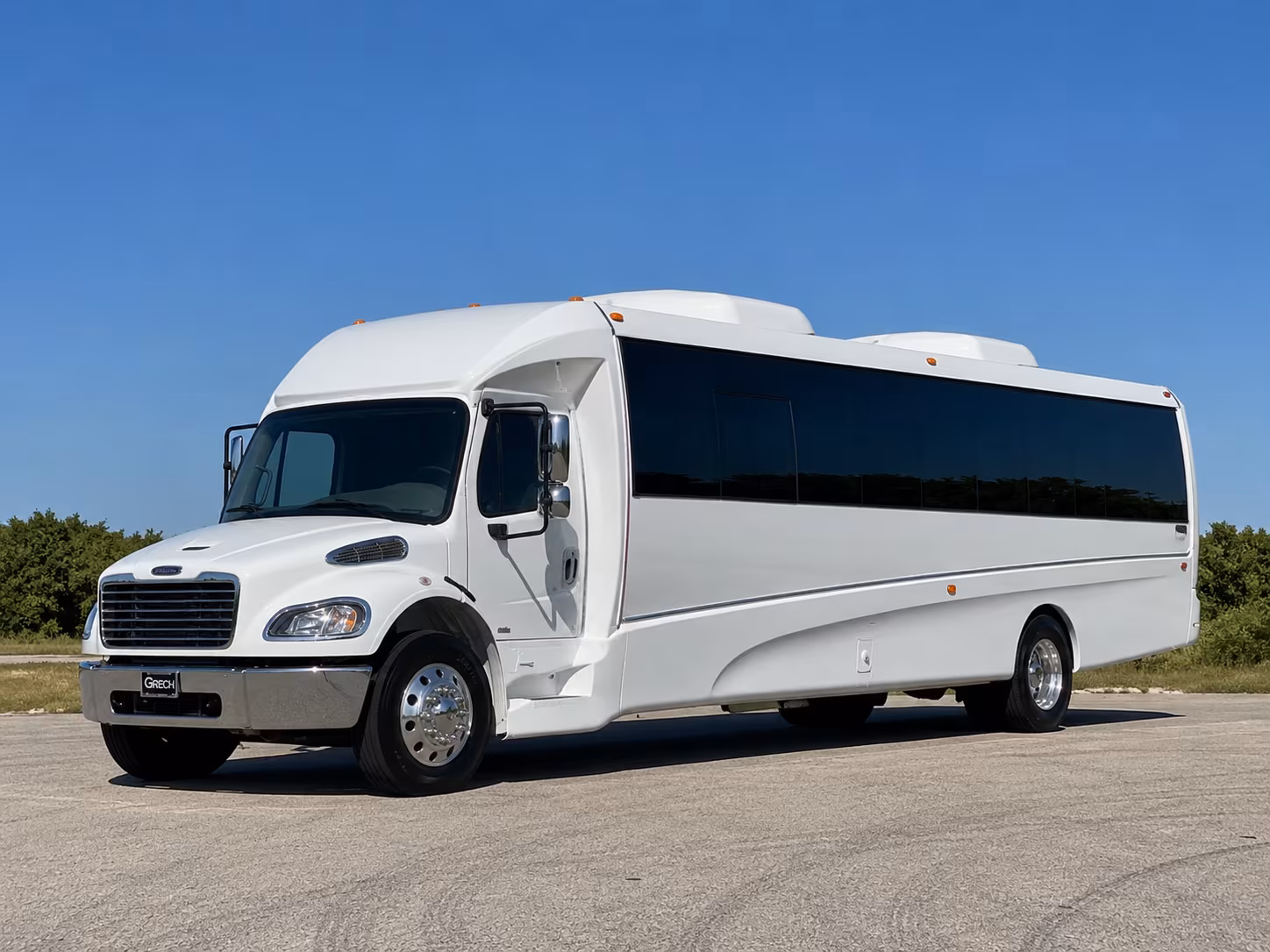 Tacoma Concert & Music Festival Transportation party bus exterior
