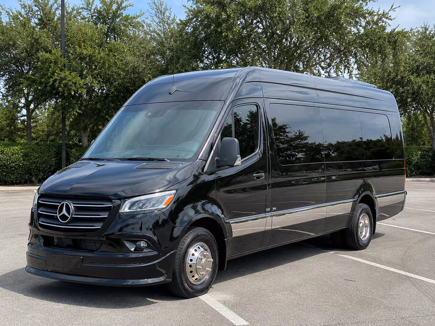 Tacoma Corporate Transportation party bus exterior