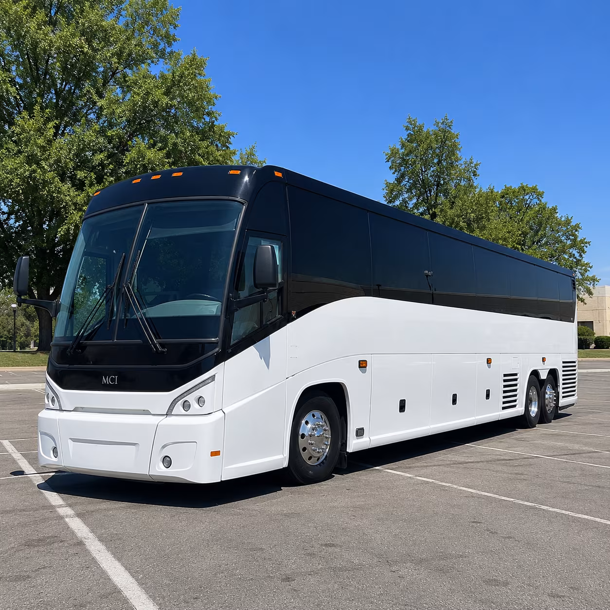 Tacoma Corporate Transportation party bus exterior