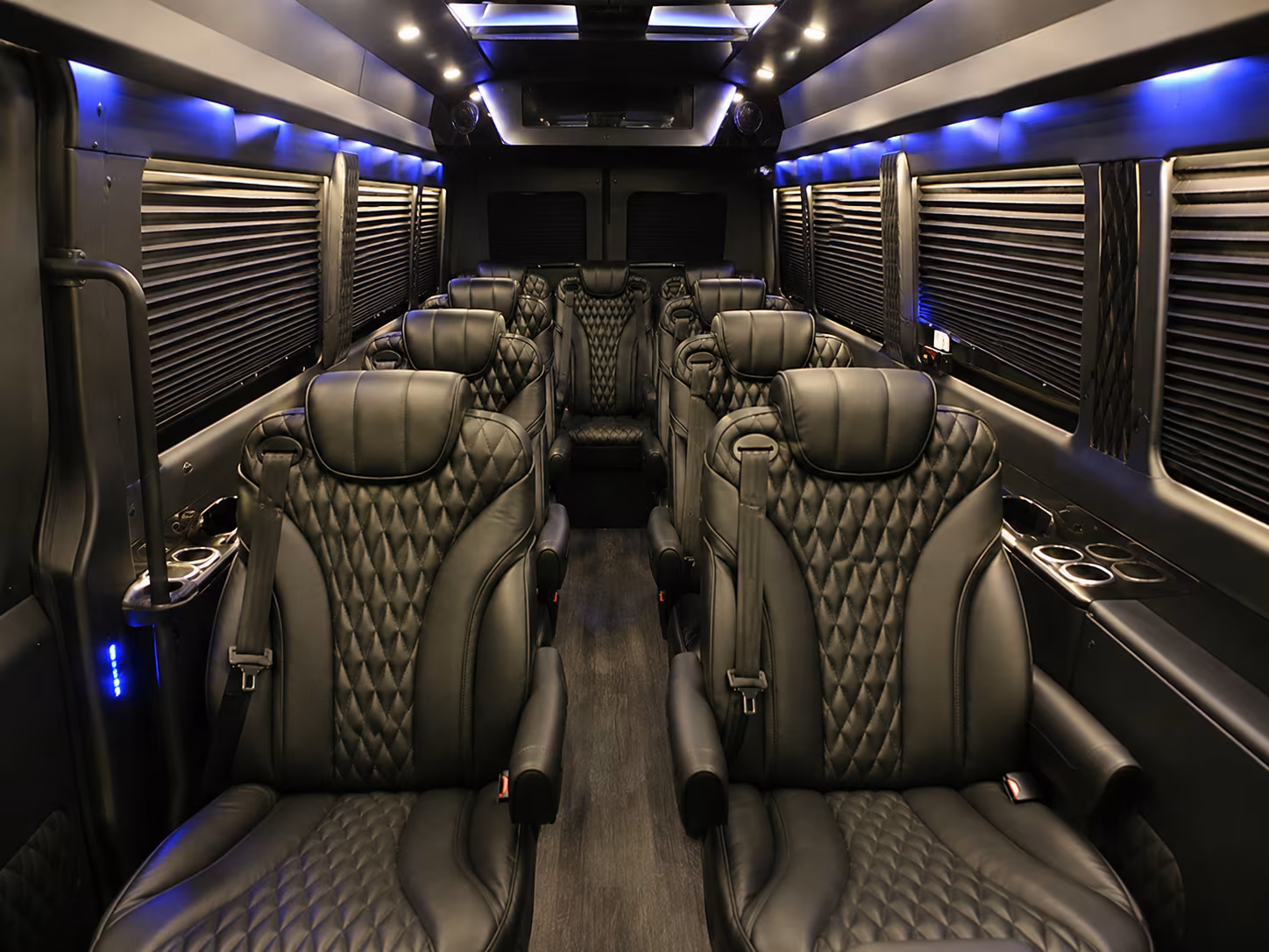 Tacoma Corporate Transportation party bus exterior