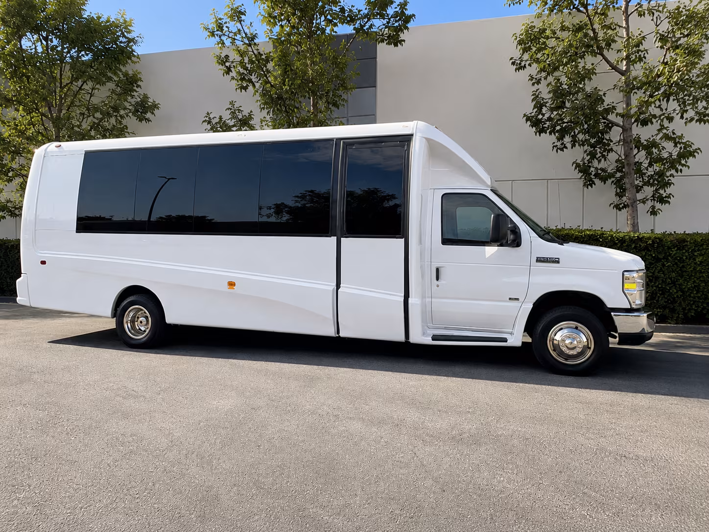 Tacoma Corporate Transportation party bus exterior