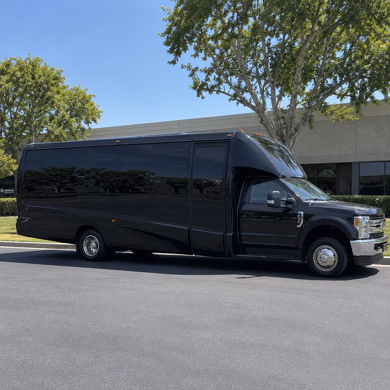 Tacoma Prom & Homecoming Transportation party bus exterior