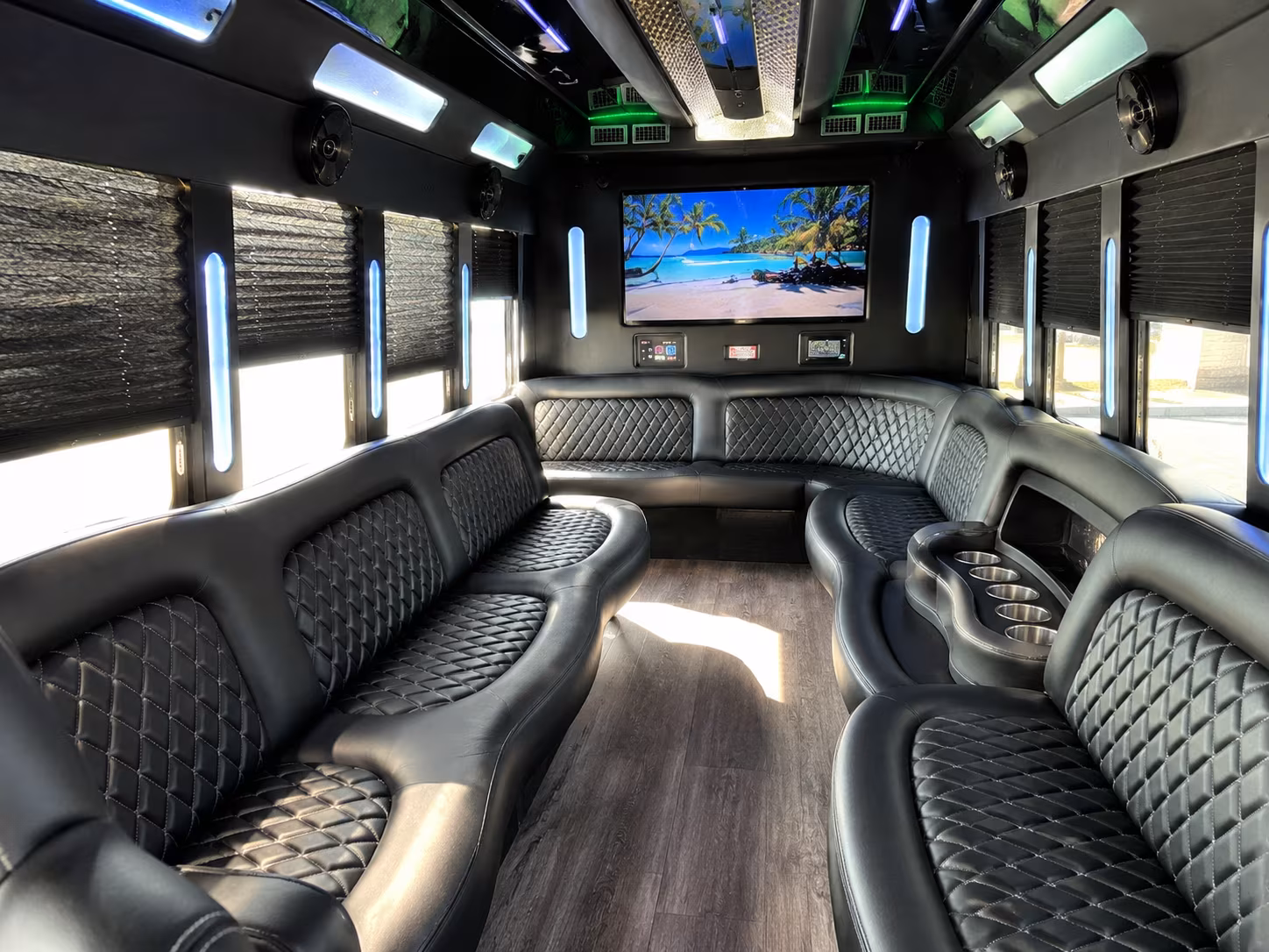 Tacoma Prom & Homecoming Transportation onboard seating