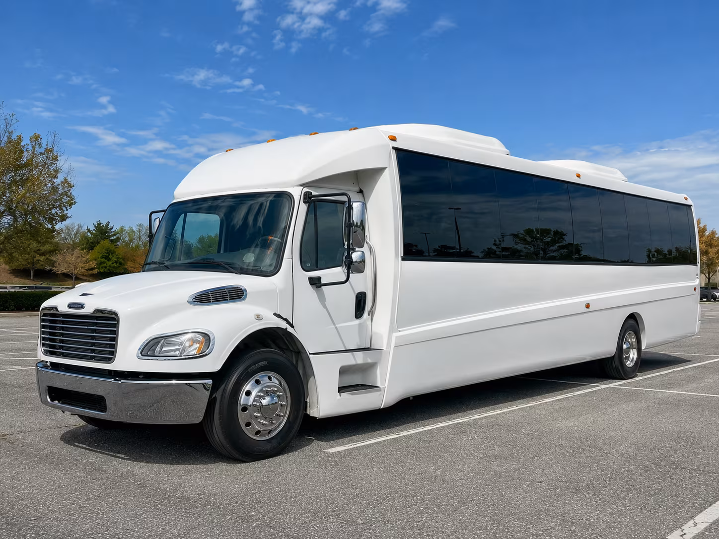 Tacoma Prom & Homecoming Transportation party bus exterior