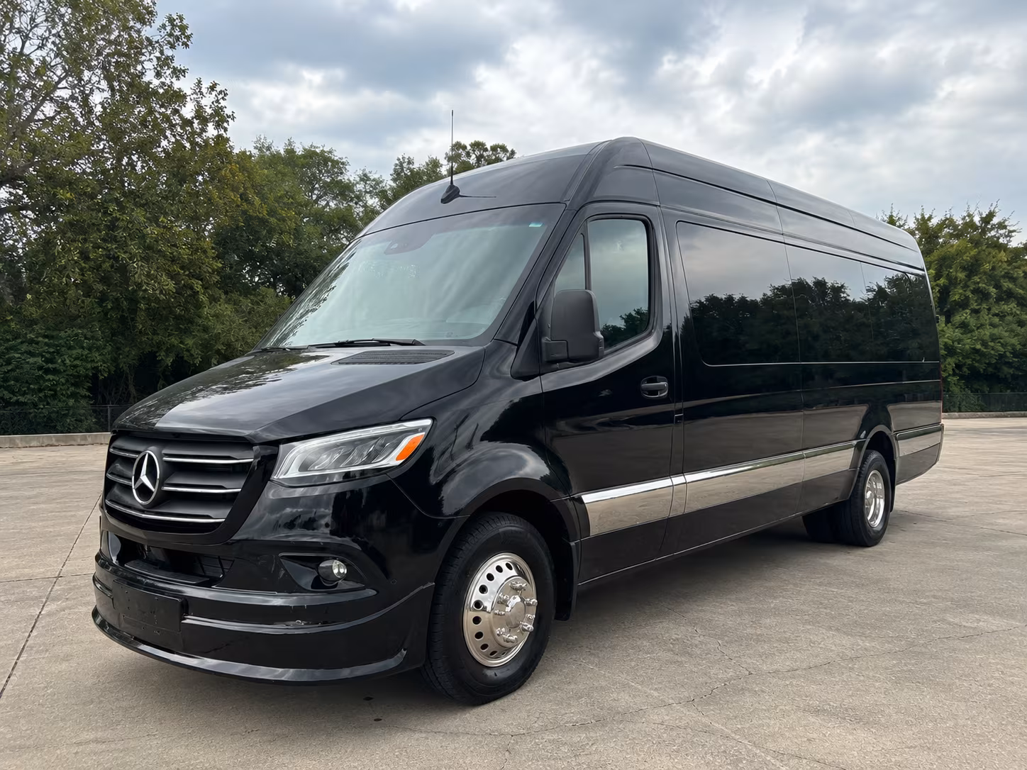 Tacoma School Event Transportation party bus exterior