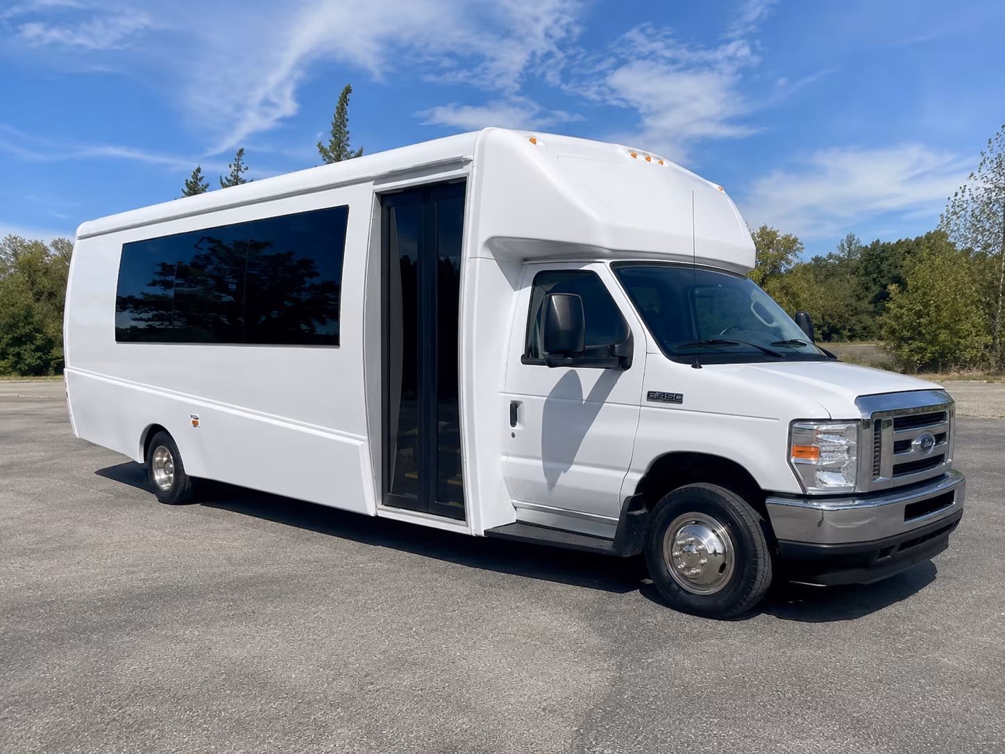 Tacoma Sporting Event Transportation party bus interior